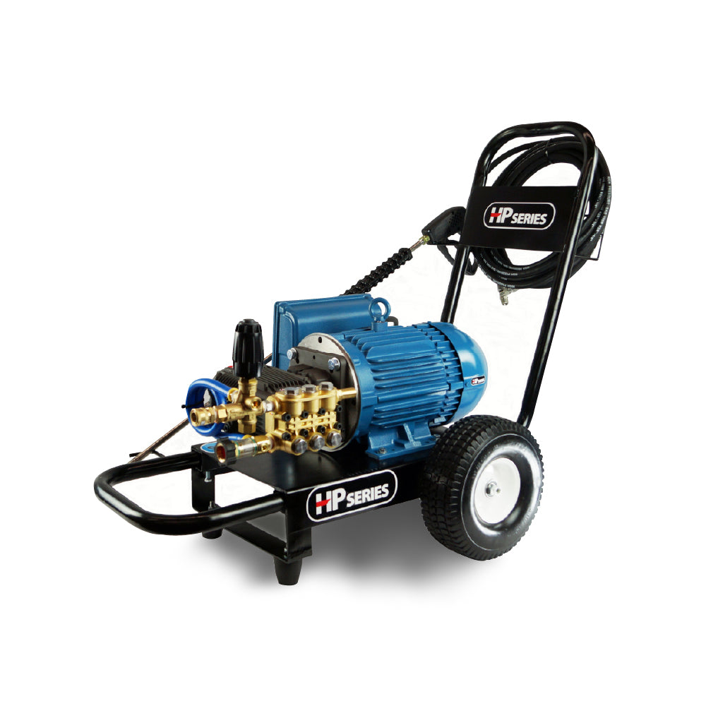 Hidrolavadora 5HP Industrial Con Chasis Bifásica 2500psi De Uso RudoW5EB2500