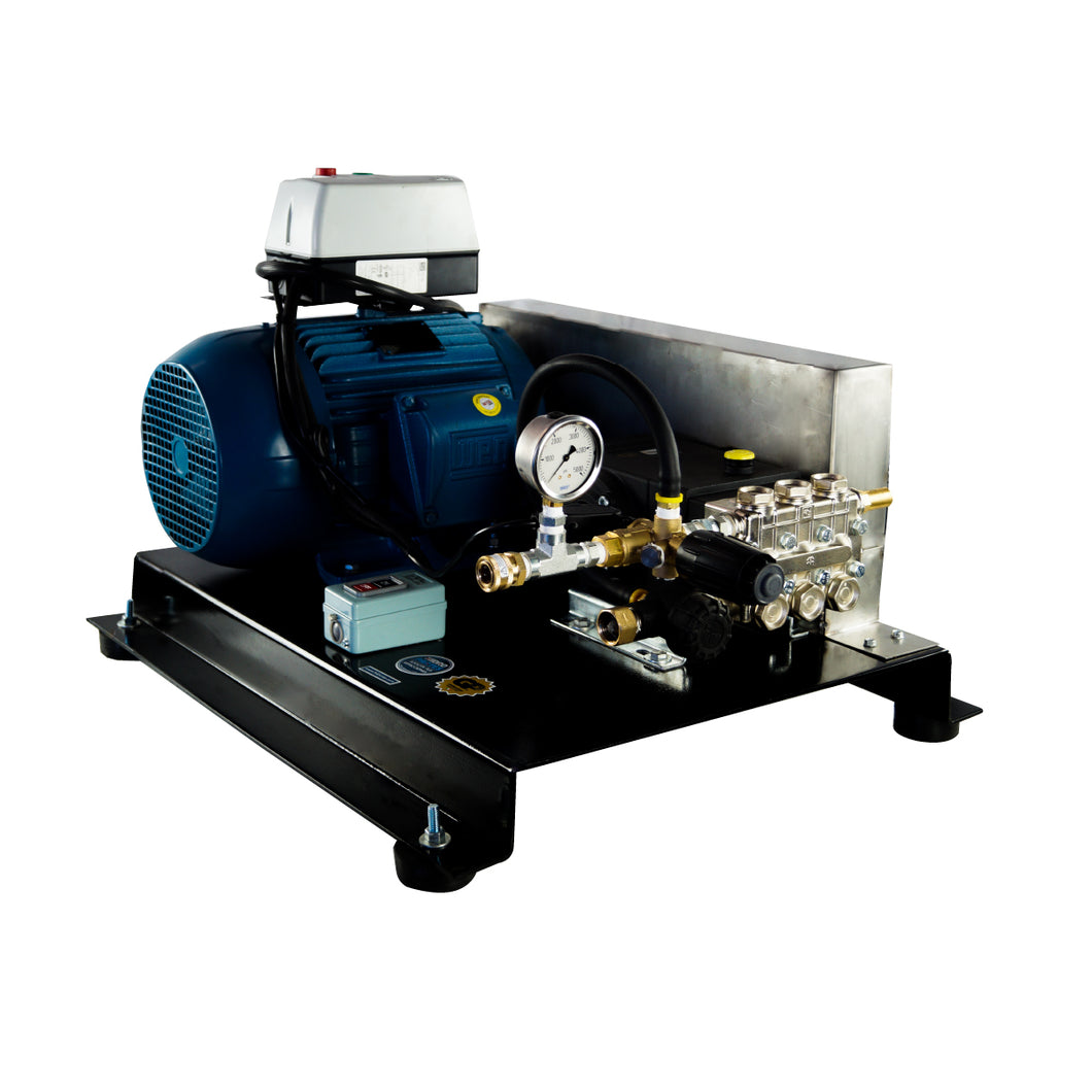 Hidrolavadora 10HP Premium trifásica 3000 PSI a Poleas MB10ET3055P